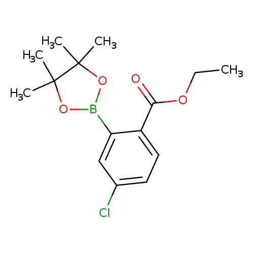 ETHYL 4-CHLORO-2-(4,4,5,5-TETRAMETHYL-1,3,2-DIOXABOROLAN-2-YL)BENZOATE