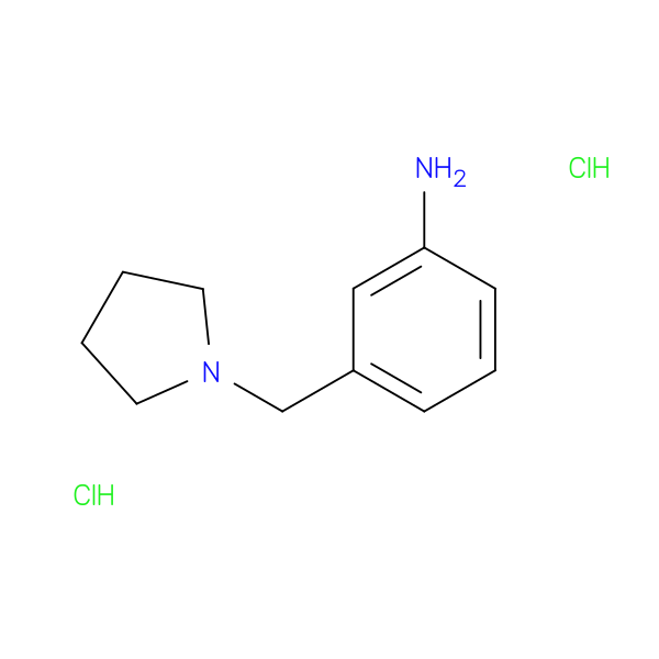 [3-(1-pyrrolidinylmethyl)phenyl]amine dihydrochloride