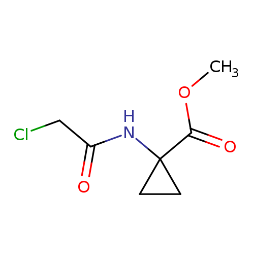 Methyl 1-(2-chloroacetamido)cyclopropane-1-carboxylate