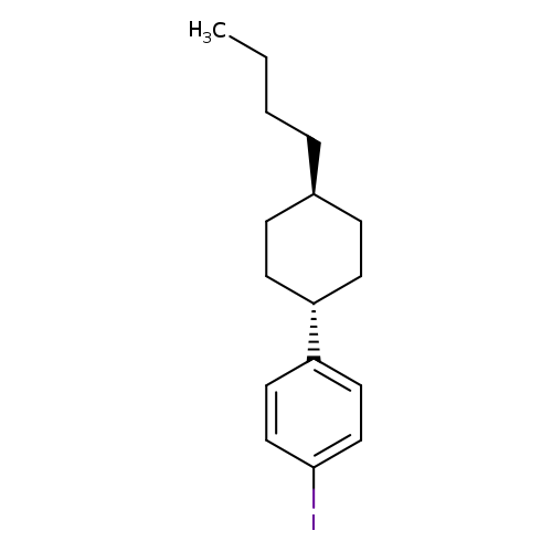 Benzene, 1-(4-butylcyclohexyl)-4-iodo-, trans- (9CI)