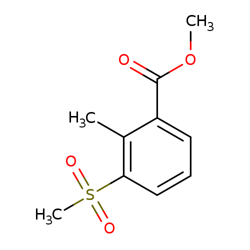 Benzoic acid, 2-methyl-3-(methylsulfonyl)-, methyl ester