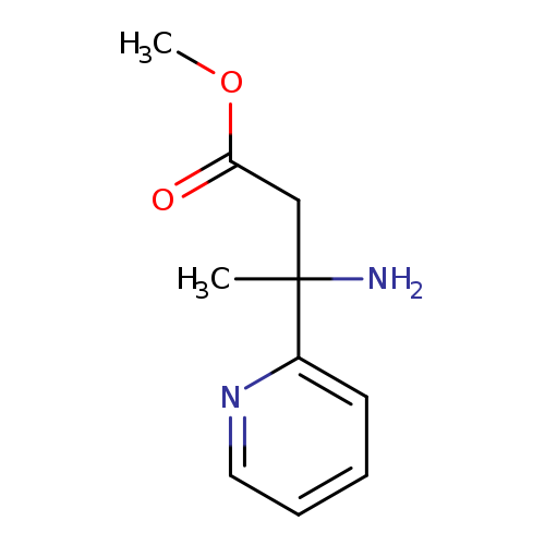 methyl 3-amino-3-(pyridin-2-yl)butanoate