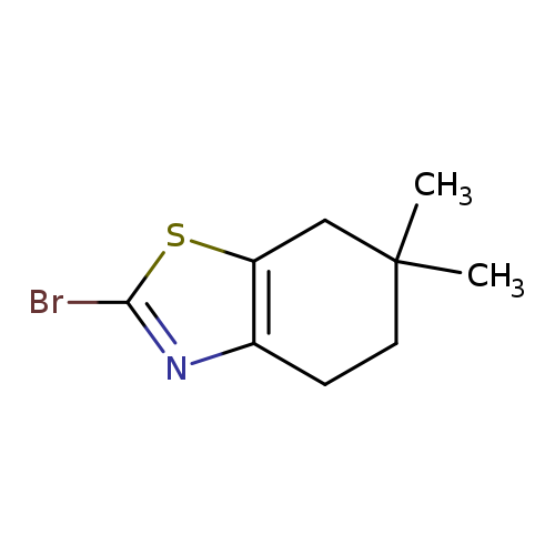 2-bromo-6,6-dimethyl-4,5,6,7-tetrahydro-1,3-benzothiazole