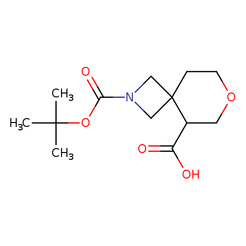 7-Oxa-2-aza-spiro[3.5]nonane-2,5-dicarboxylic acid 2-tert-butyl ester