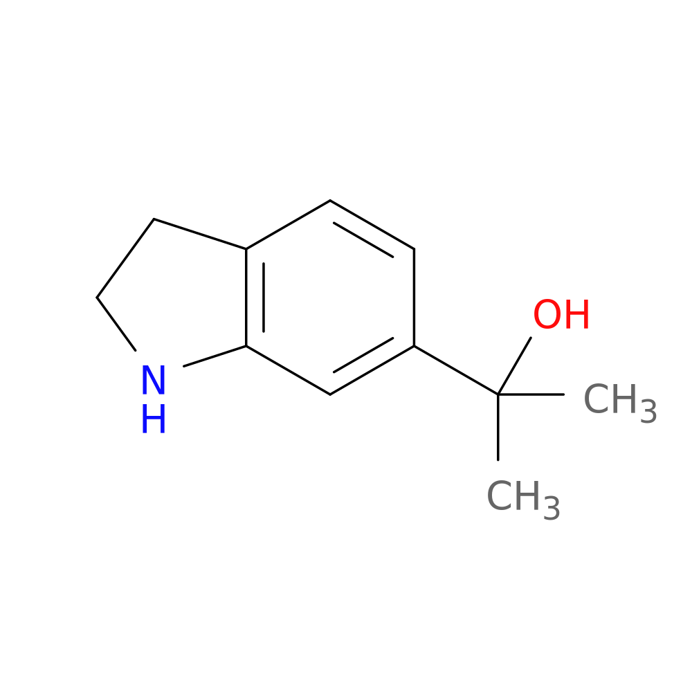 2-(2,3-dihydro-1H-indol-6-yl)propan-2-ol