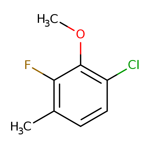Benzene, 1-chloro-3-fluoro-2-methoxy-4-methyl-