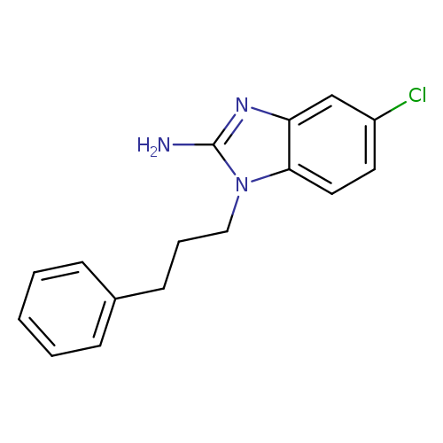 5-chloro-1-(3-phenylpropyl)-1H-1,3-benzodiazol-2-amine
