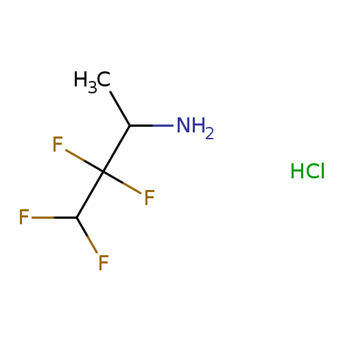 3,3,4,4-tetrafluorobutan-2-amine hydrochloride
