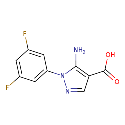 5-Amino-1-(3,5-difluorophenyl)-1h-pyrazole-4-carboxylic acid