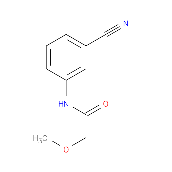 N-(3-cyanophenyl)-2-methoxyacetamide