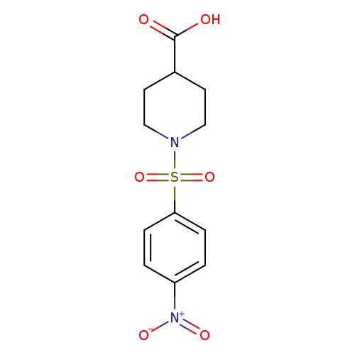 1-((4-Nitrophenyl)sulfonyl)piperidine-4-carboxylic acid
