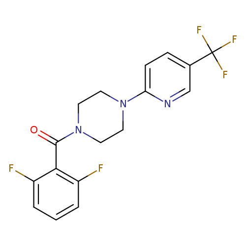 1-(2,6-difluorobenzoyl)-4-[5-(trifluoromethyl)pyridin-2-yl]piperazine
