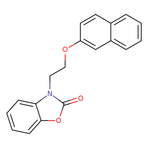 3-[2-(naphthalen-2-yloxy)ethyl]-2,3-dihydro-1,3-benzoxazol-2-one