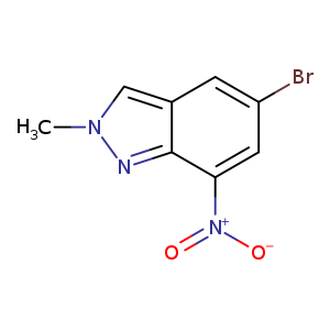 2H-Indazole, 5-bromo-2-methyl-7-nitro-