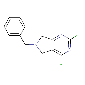 6-Benzyl-2,4-dichloro-6,7-dihydro-5h-pyrrolo[3,4-d]pyrimidine