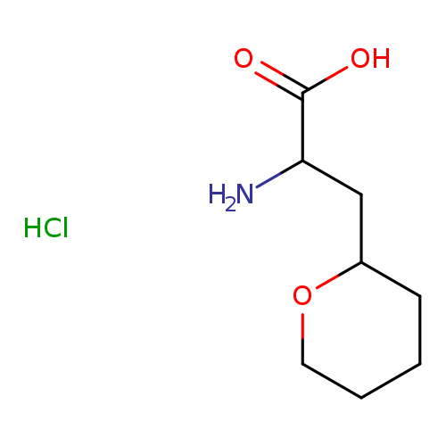 2-amino-3-(oxan-2-yl)propanoic acid hydrochloride