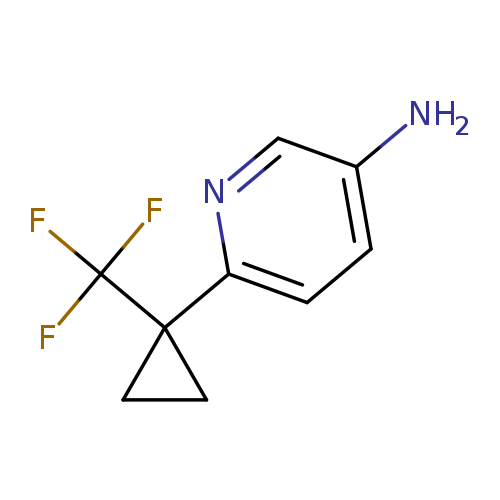 6-[1-(trifluoromethyl)cyclopropyl]pyridin-3-amine
