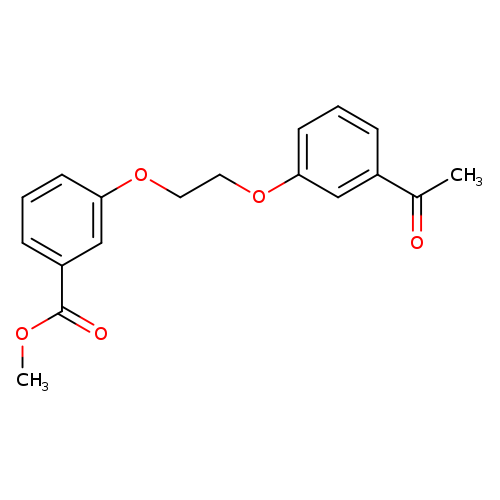 methyl 3-[2-(3-acetylphenoxy)ethoxy]benzoate