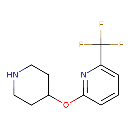 2-(piperidin-4-yloxy)-6-(trifluoromethyl)pyridine