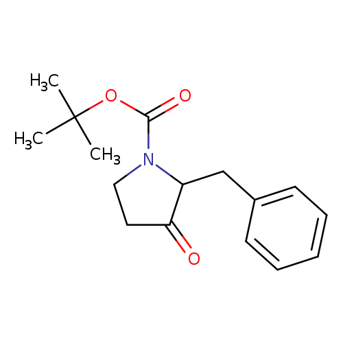 tert-butyl 2-benzyl-3-oxopyrrolidine-1-carboxylate