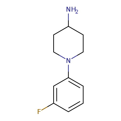 1-(3-fluorophenyl)piperidin-4-amine