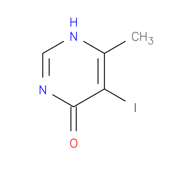 5-Iodo-6-methylpyrimidin-4(1H)-one