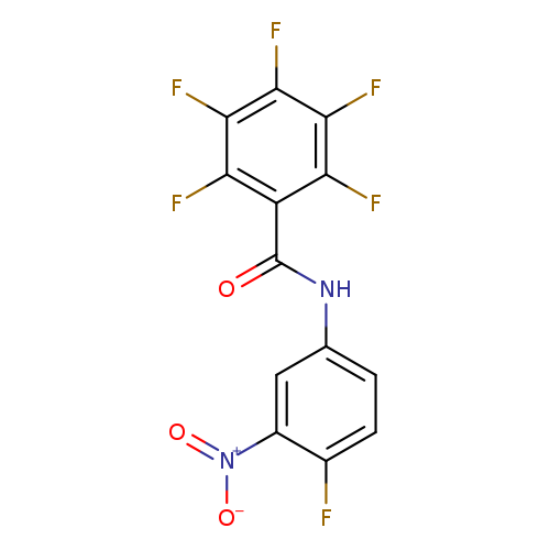 2,3,4,5,6-pentafluoro-N-{4-fluoro-3-nitrophenyl}benzamide