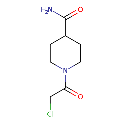 1-(Chloroacetyl)piperidine-4-carboxamide
