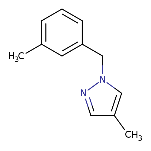 4-methyl-1-[(3-methylphenyl)methyl]-1H-pyrazole