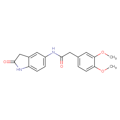 2-(3,4-dimethoxyphenyl)-N-(2-oxo-2,3-dihydro-1H-indol-5-yl)acetamide