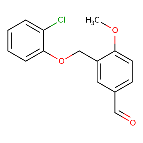 3-[(2-Chlorophenoxy)methyl]-4-methoxybenzaldehyde