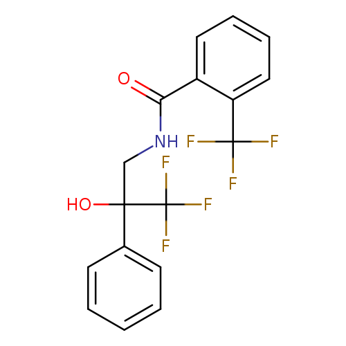 N-(3,3,3-trifluoro-2-hydroxy-2-phenylpropyl)-2-(trifluoromethyl)benzamide