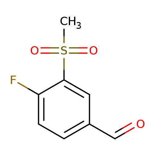 4-Fluoro-3-(methylsulfonyl)benzaldehyde