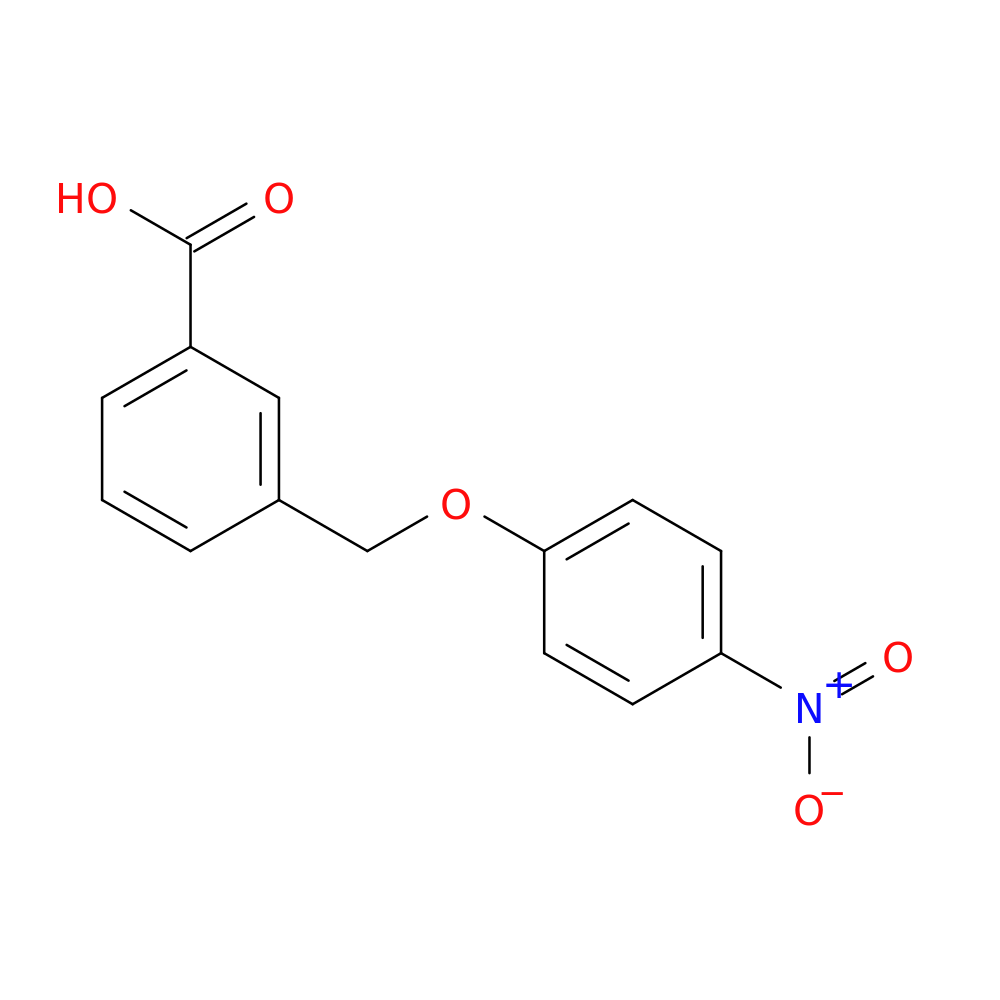 3-[(4-nitrophenoxy)methyl]benzoic acid