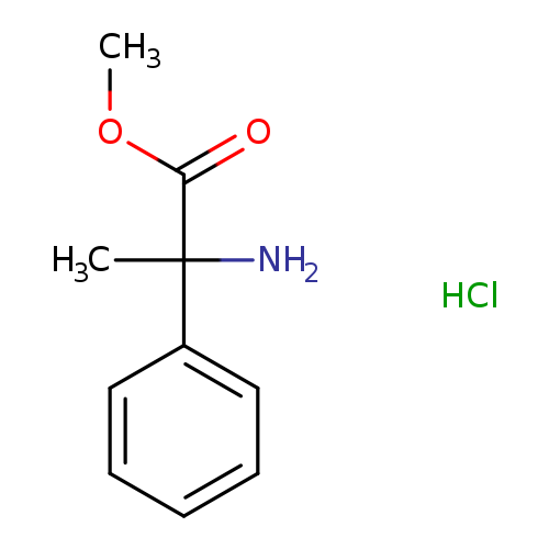 Benzeneacetic acid, a-amino-a-methyl-, methyl ester, hydrochloride