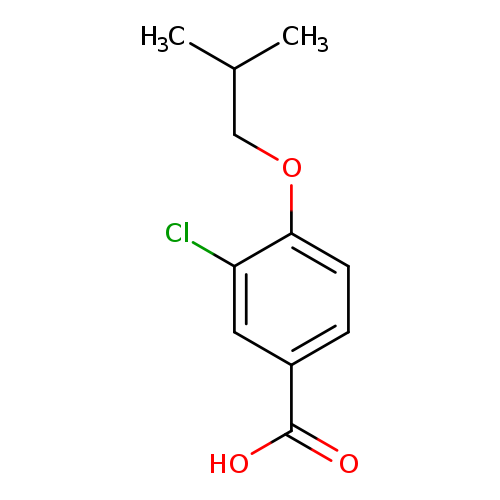 3-Chloro-4-(2-methylpropoxy)benzoic acid