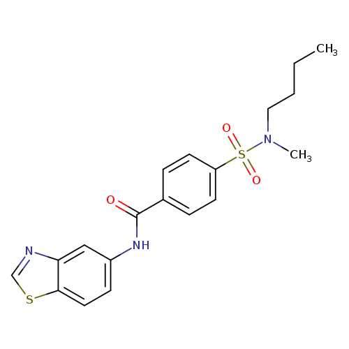 N-(1,3-benzothiazol-5-yl)-4-[butyl(methyl)sulfamoyl]benzamide