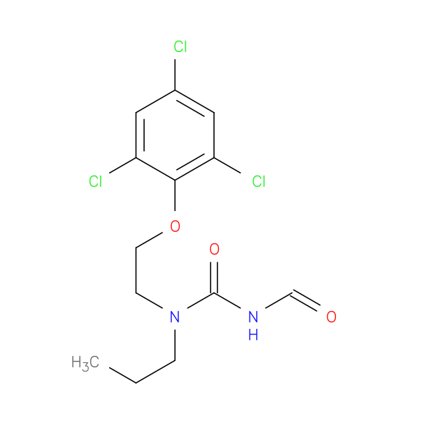 N-(Propyl(2-(2,4,6-trichlorophenoxy)ethyl)carbamoyl)formamide