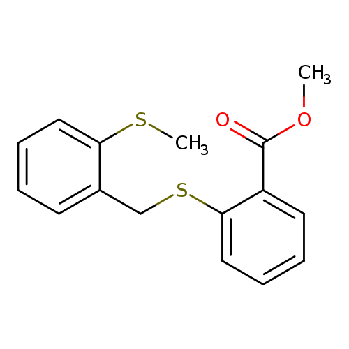 methyl 2-({[2-(methylsulfanyl)phenyl]methyl}sulfanyl)benzoate