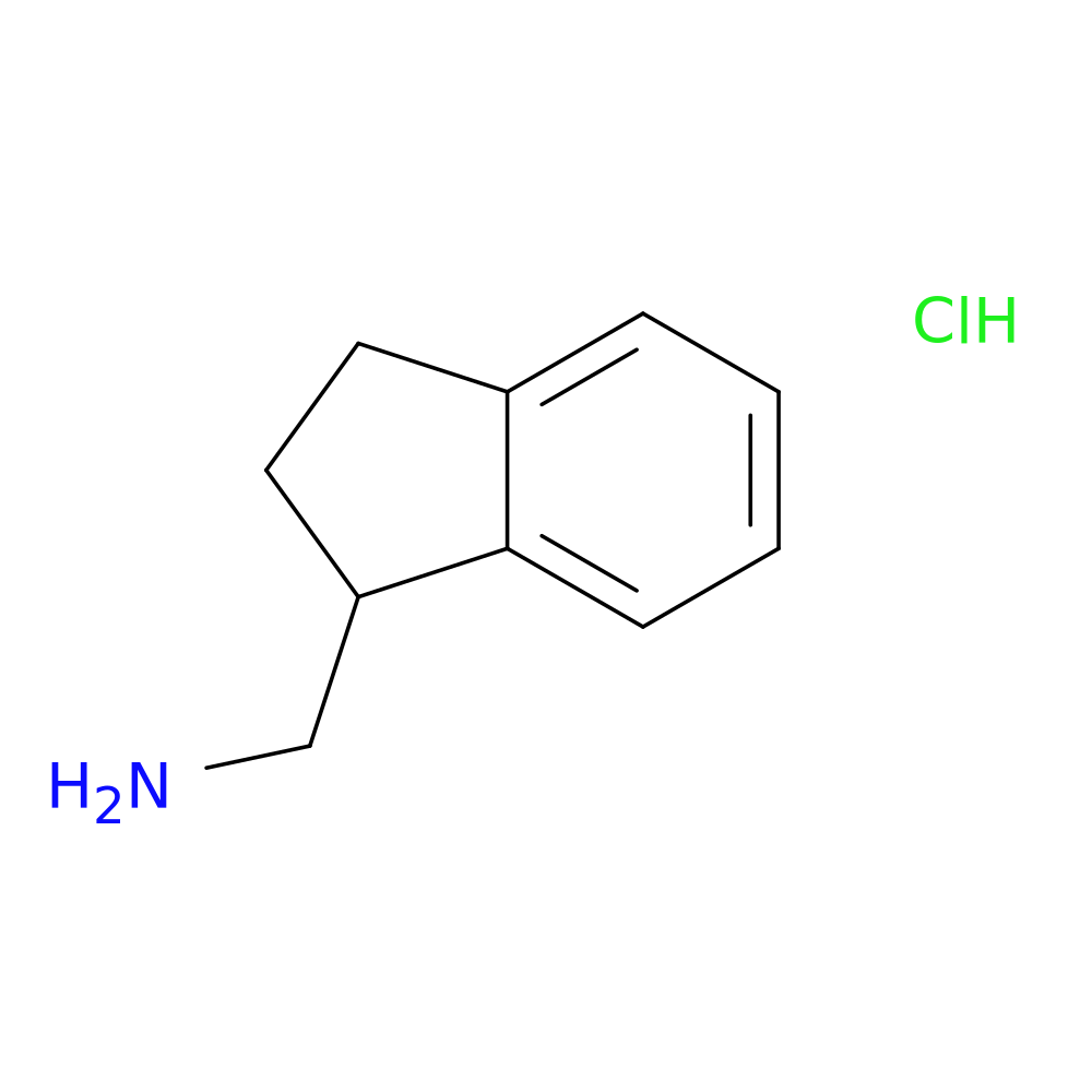 (2,3-Dihydro-1H-inden-1-yl)methanamine hydrochloride