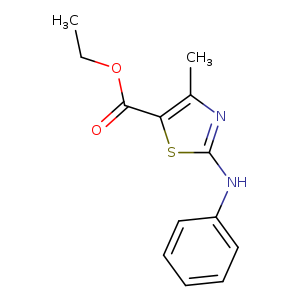 ethyl 4-methyl-2-(phenylamino)thiazole-5-carboxylate