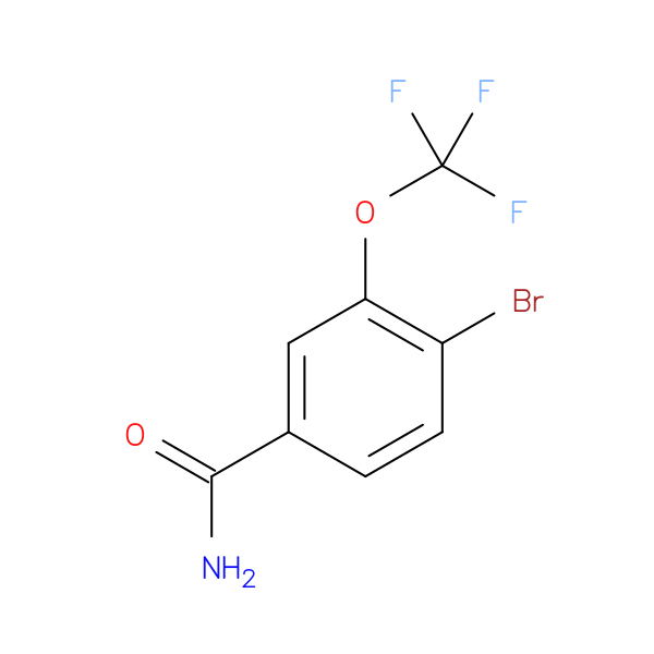 4-Bromo-3-(trifluoromethoxy)benzamide