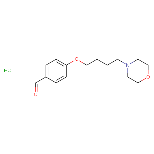 4-(4-Morpholinobutoxy)benzaldehyde hydrochloride