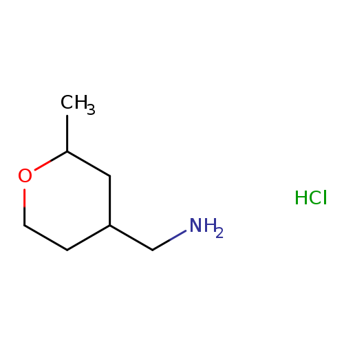 (2-methyloxan-4-yl)methanamine hydrochloride