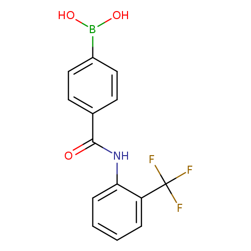 N-2-Trifluoromethylphenyl 4-boronobenzamide