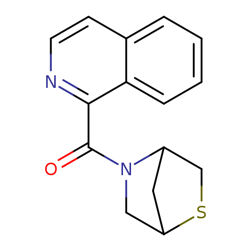 1-{2-thia-5-azabicyclo[2.2.1]heptane-5-carbonyl}isoquinoline
