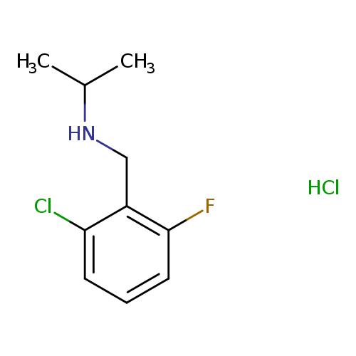 [(2-chloro-6-fluorophenyl)methyl](propan-2-yl)amine hydrochloride