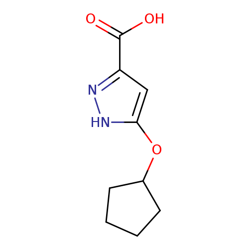 5-(Cyclopentyloxy)-1H-pyrazole-3-carboxylic acid