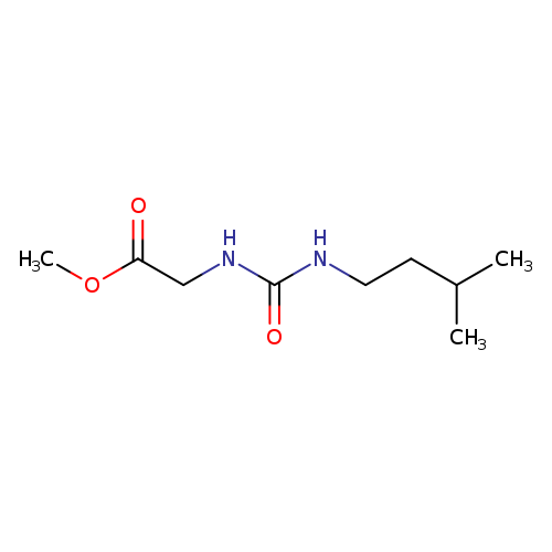 methyl 2-(3-isopentylureido)acetate