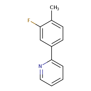 2-(3-Fluoro-4-methylphenyl)pyridine